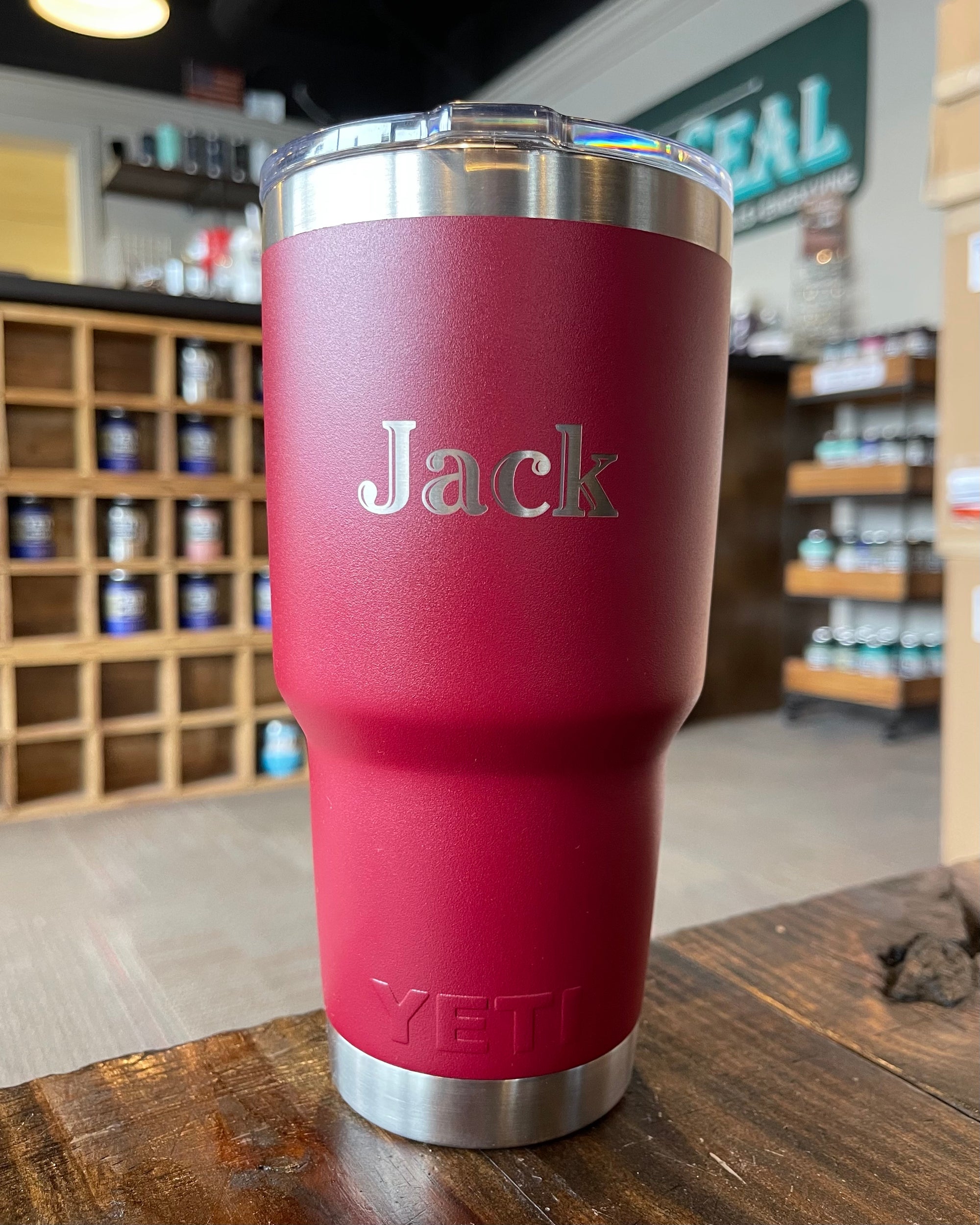 PERSONALIZED Authentic 30 oz Yeti Rambler - LASER ENGRAVED - ImpressMeGifts