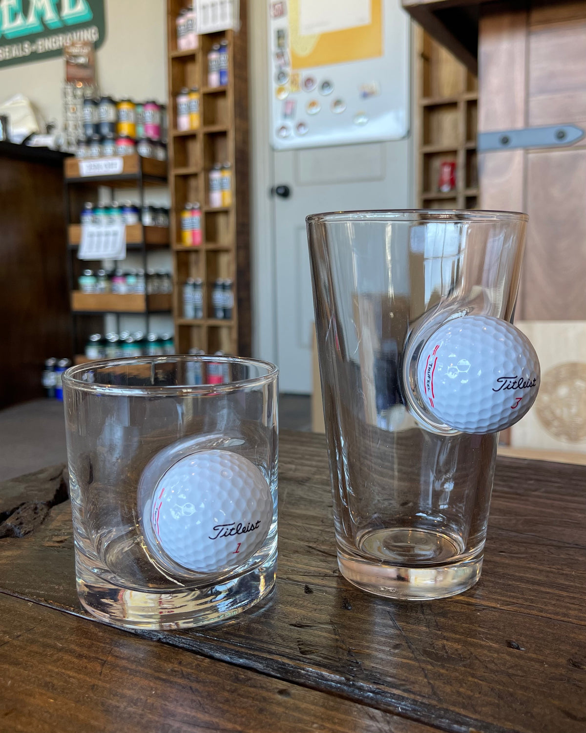 BenShot Golf Ball Glasses