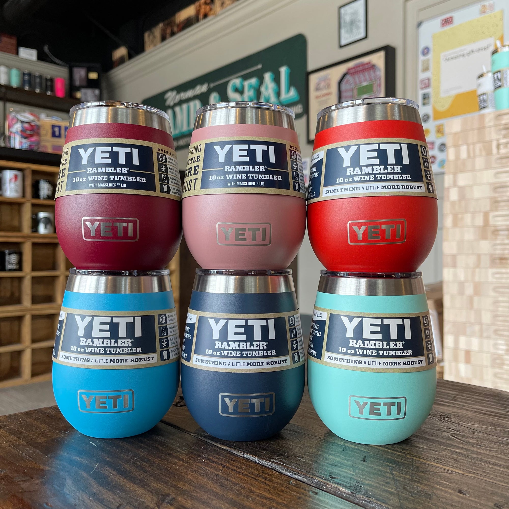 PERSONALIZED Authentic 10 oz Yeti Wine Tumbler - LASER ENGRAVED - ImpressMeGifts
