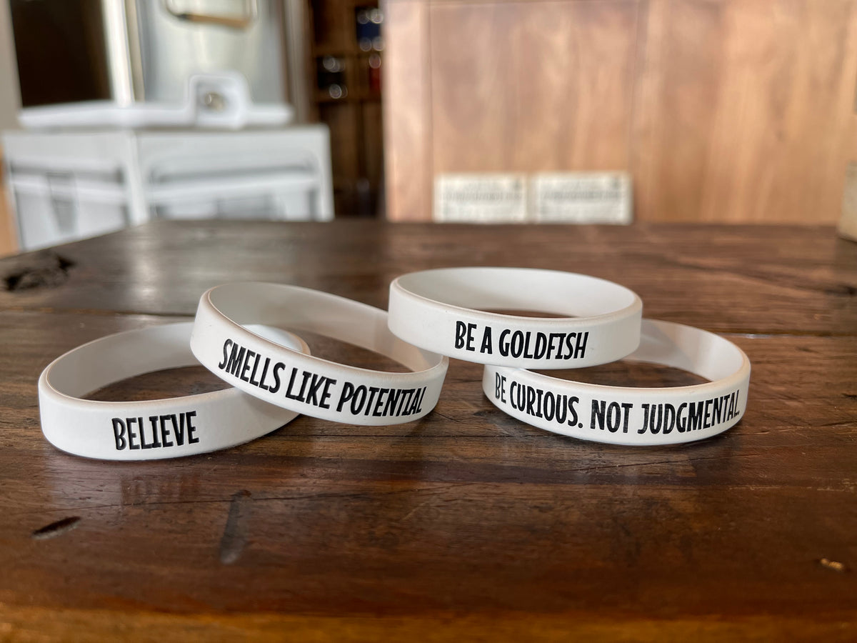 4 1/8&quot; Silicone Bracelet - TED LASSO - ImpressMeGifts