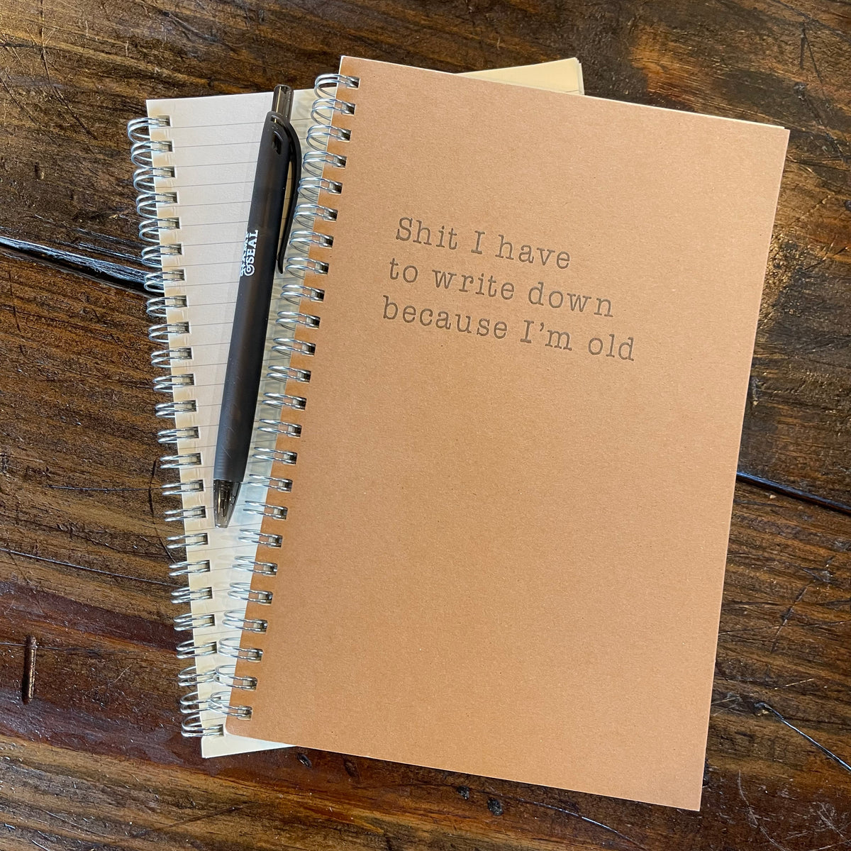 Spiral Notebook - Because I&#39;m Old - ImpressMeGifts
