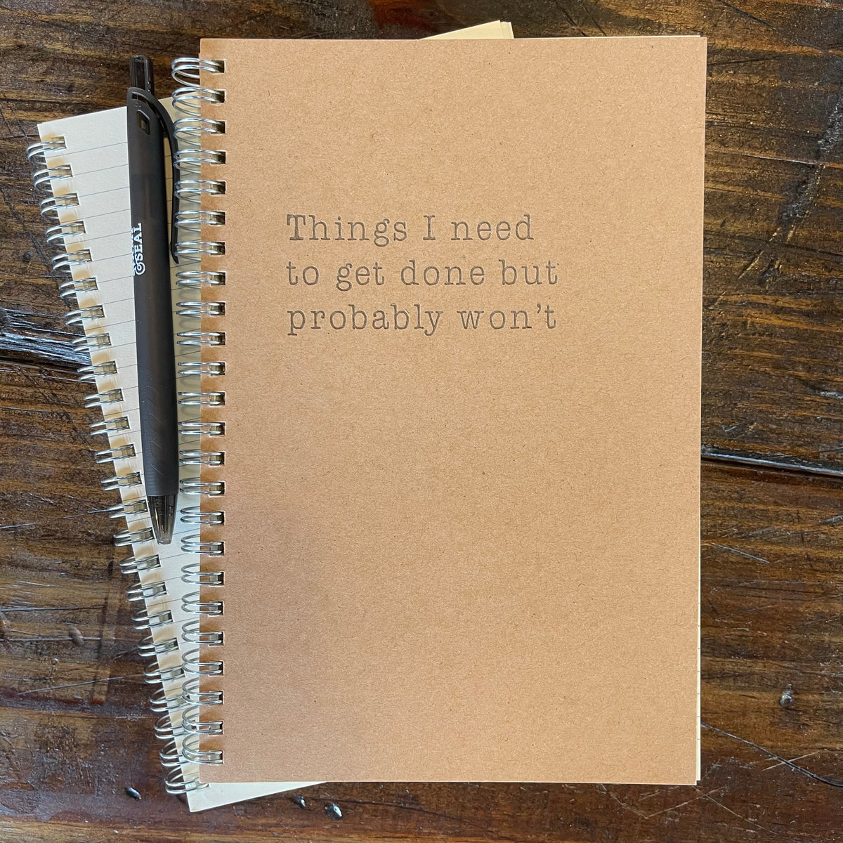 Spiral Notebook - But Probably Won&#39;t - ImpressMeGifts