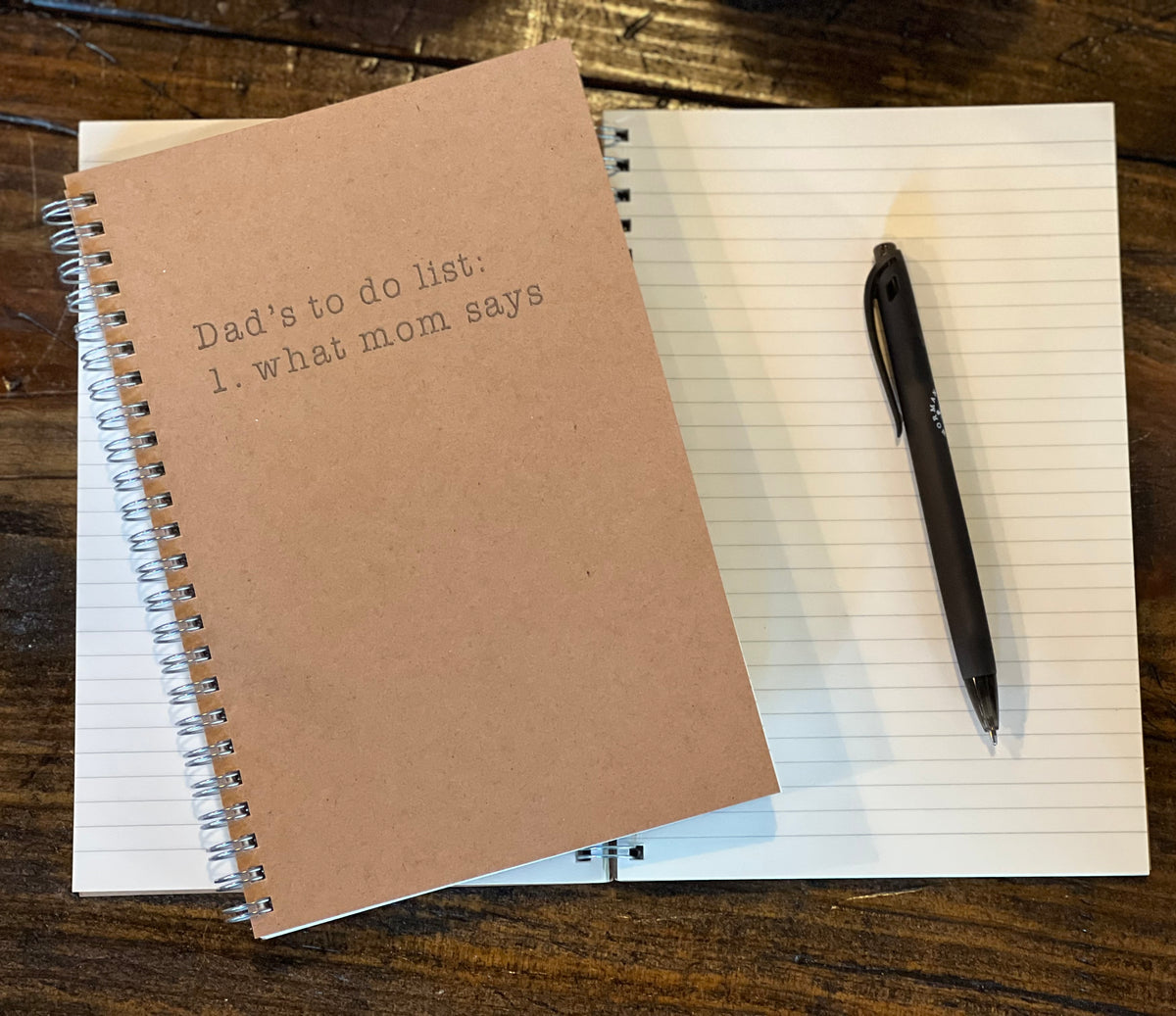 Spiral Notebook - Dad&#39;s To Do List - ImpressMeGifts